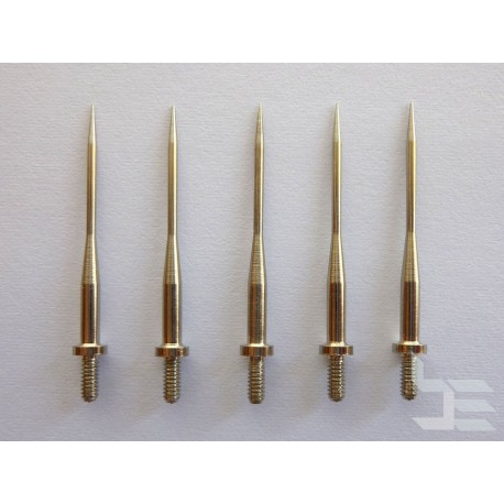 Spare needles for test probes with replaceable tip, 5 pieces