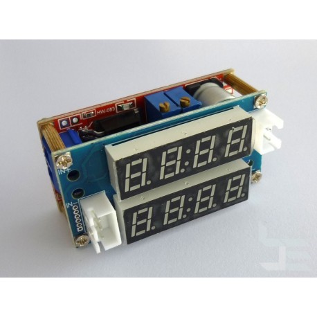 Power supply module XL4015, DC 30V 5A CC/CV, adjustable, LED display