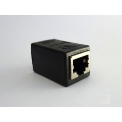 RJ45 конектор съединител, женски-женски, Cat.6,5e,5