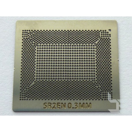 Шаблон chip size SR2EN за ребол на Intel BGA чипове