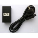 PoE power adapter (injector), 48V, 1A