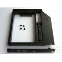 Second HDD Caddy, 12.7mm, Plastic v2, with front panel