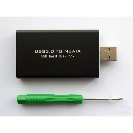 Adapter mSATA SSD to USB 3.x with case v2