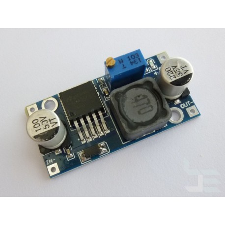 DC-DC converter LM2596, step down (buck), 1.25-35V, adjustable