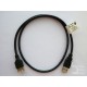 USB extension cable Type-A (M) to Type-A (F), USB 2.0, 70cm