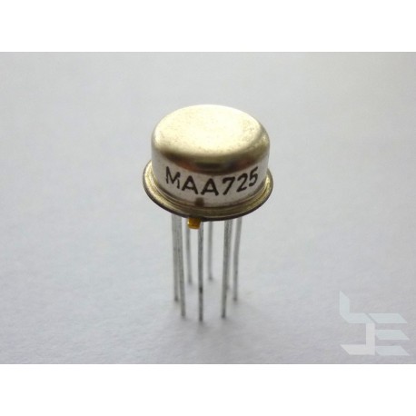 Operational amplifier Tesla MAA725 (TO5), new