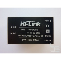 AC-DC захранващ модул Hi-Link HLK-PM24, 24V 3W