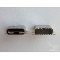 Type-C USB connector TC-7, female, 1x6 pins, for mounting on PCB