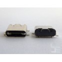 Type-C USB connector TC-9, female, 1x16 pins, for mounting on PCB