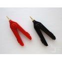 Test probes Kelvin clips, 92mm, 2 pieces