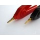 Test probes Kelvin clips, 92mm, 2 pieces