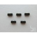 IC Chip A2SHB (SOT23-3), N-channel enhancement mode MOSFET, 5 pieces