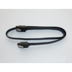 Interface cable SATA III 6Gbps, 50cm, with clip