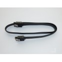 Interface cable SATA III 6Gbps, 50cm, with clip