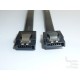 Interface cable SATA III 6Gbps, 50cm, with clip