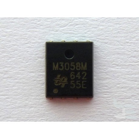 IC Chip UBIQ Semiconductor QM3058M (PRPAK5X6), 30V N-channel fast switching MOSFET, new