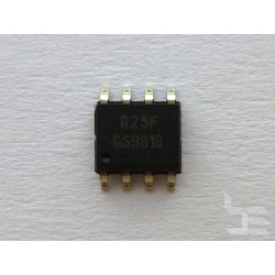 IC Chip uPI uP6010QSW8 / GS9816 R25F (PSOP8), synchronous rectifier boost converter, new