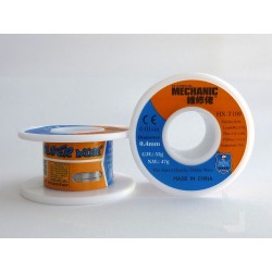 Solder wire Mechanic HX-T100, Sn63 Pb37, 0.4mm, 55g