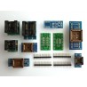 Set of adapters SOP, PLCC to DIP for programmer