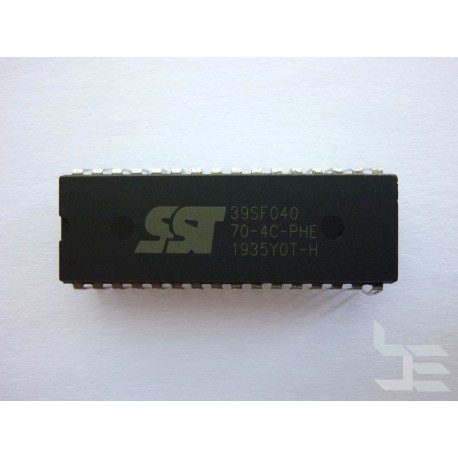 Чип Microchip SST39SF040-70-4C-PHE (DIP32), 4Mb, CMOS multi-purpose flash memory, нов