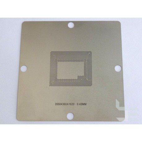 Stencil 90x90mm 35504360A1620 for reballing Intel BGA IC chips