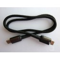 USB cable Kuulaa Type-C (M-M), USB 3.2, 50cm