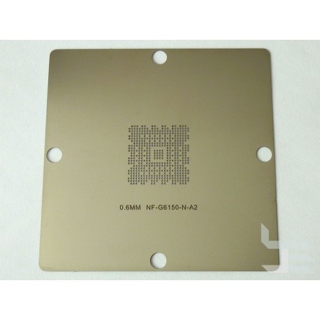 Stencil 90x90mm NF-G6150-N-A2 for reballing nVidia BGA IC chips