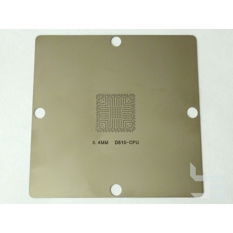 Stencil 90x90mm D510-CPU for reballing Intel BGA IC chips