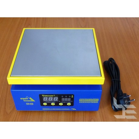 Preheating station Mechanic ET-20, 200°C, 600W, 200x200mm