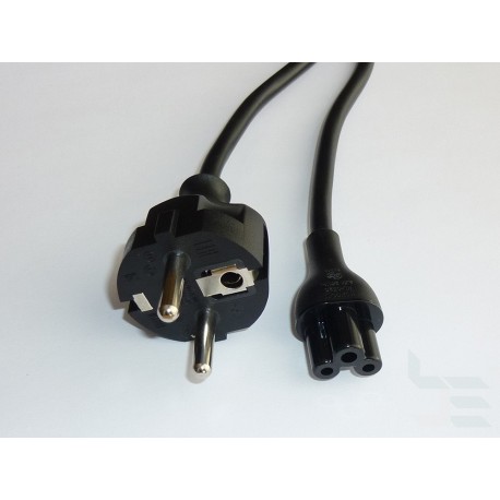 AC power cable Dell 06GDYJ, SCHUKO to C5 (3-pin), 0.9m