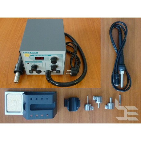 Hot air and soldering station Quick 706W+, 100-450°C, 580W