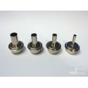 4 original hot air nozzles Quick, straight, for Quick 861DW station