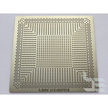 Stencil chip size 215-0807018 for reballing AMD/ATI BGA IC chips