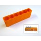 Plastic holder 18650x6 for spot welding of rechargeable batteries