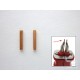 Spot welding electrodes 1.5x10mm from copper-aluminum alloy, 2 pieces