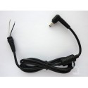 DC power cable for HP / Compaq / Lenovo, 4.0x1.7mm angled connector