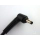 DC power cable for HP / Compaq / Lenovo, 4.0x1.7mm angled connector