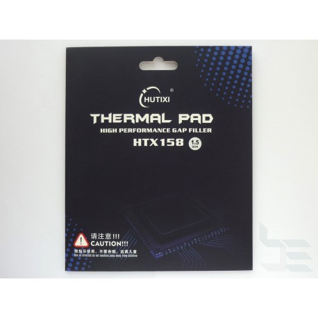 Thermal conductive pad Hutixi HTX158, 120x120x1.5mm, 15.8 W/mK