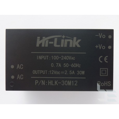 AC-DC power supply module Hi-Link HLK-30M12, 12V 30W