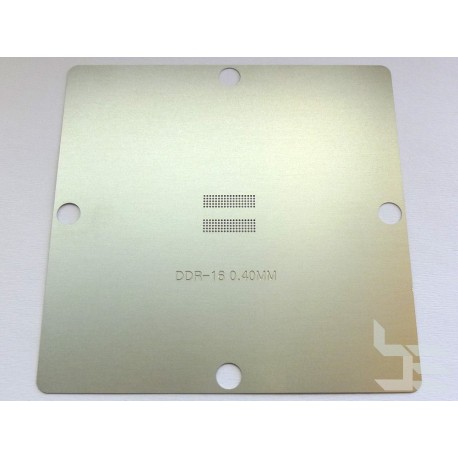 Stencil 90x90mm DDR6 for reballing BGA IC chips