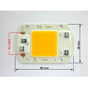 COB LED module 30W warm white with 220V integrated driver, new