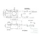 Микробутон (тактилен бутон) TS-1145W-3, 4.5x4.5x3.8мм, THT монтаж