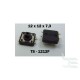 Microbutton (tact switch) TS-1212F, 12x12x7.3mm, SMT mounting