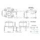 Microbutton (tact switch) TS-1166A, 6x6x5mm, THT mounting