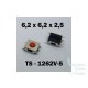 Microbutton (tact switch) TS-1262V-5, 6.2x6.2x2.5mm, SMT mounting