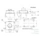 Микробутон (тактилен бутон) TS-1162V-4, 6.2x6.2x2.5мм, THT монтаж