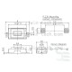 Microbutton (tact switch) TS-1236B, 3.6x6x2.5mm, SMT mounting