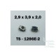 Microbutton (tact switch) TS-1286E-2, 2.9x3.9x2mm, SMT mounting