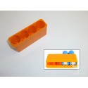 Plastic holder 18650x4 for spot welding of rechargeable batteries