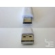 USB кабел Micro-B (М) към Type-A (М), USB 2.0, 2м